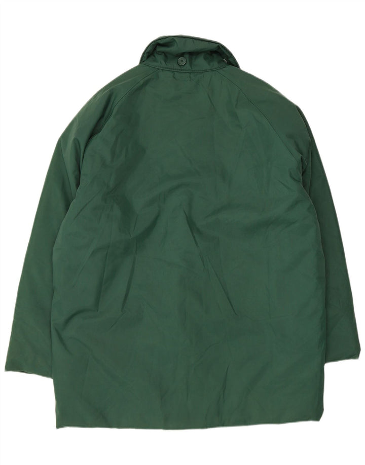 Slam Herre Polstret Frakke UK 38 Medium Grøn Nylon