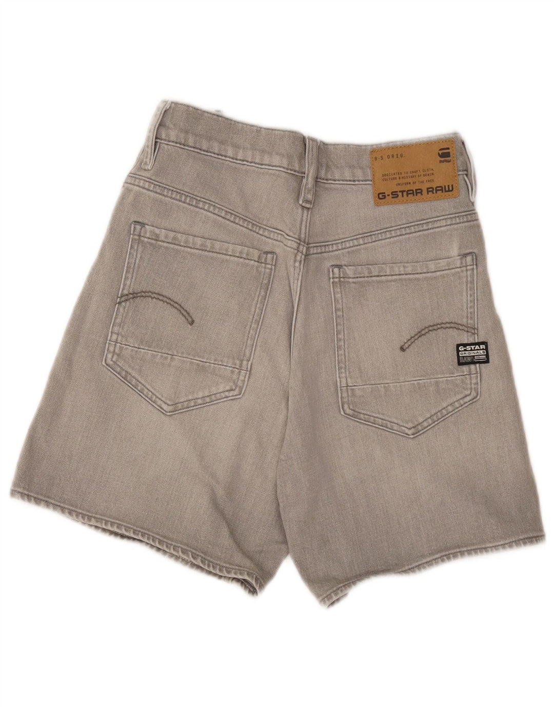 G-Star denimshorts til kvinder W28 mellemgrå bomuld