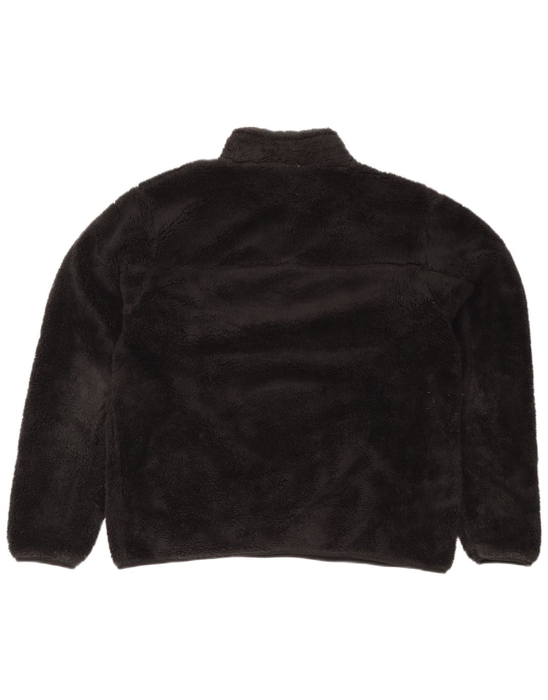 Mountain Warehouse Herre Zip Neck Fleece Jumper XL Sort Polyester