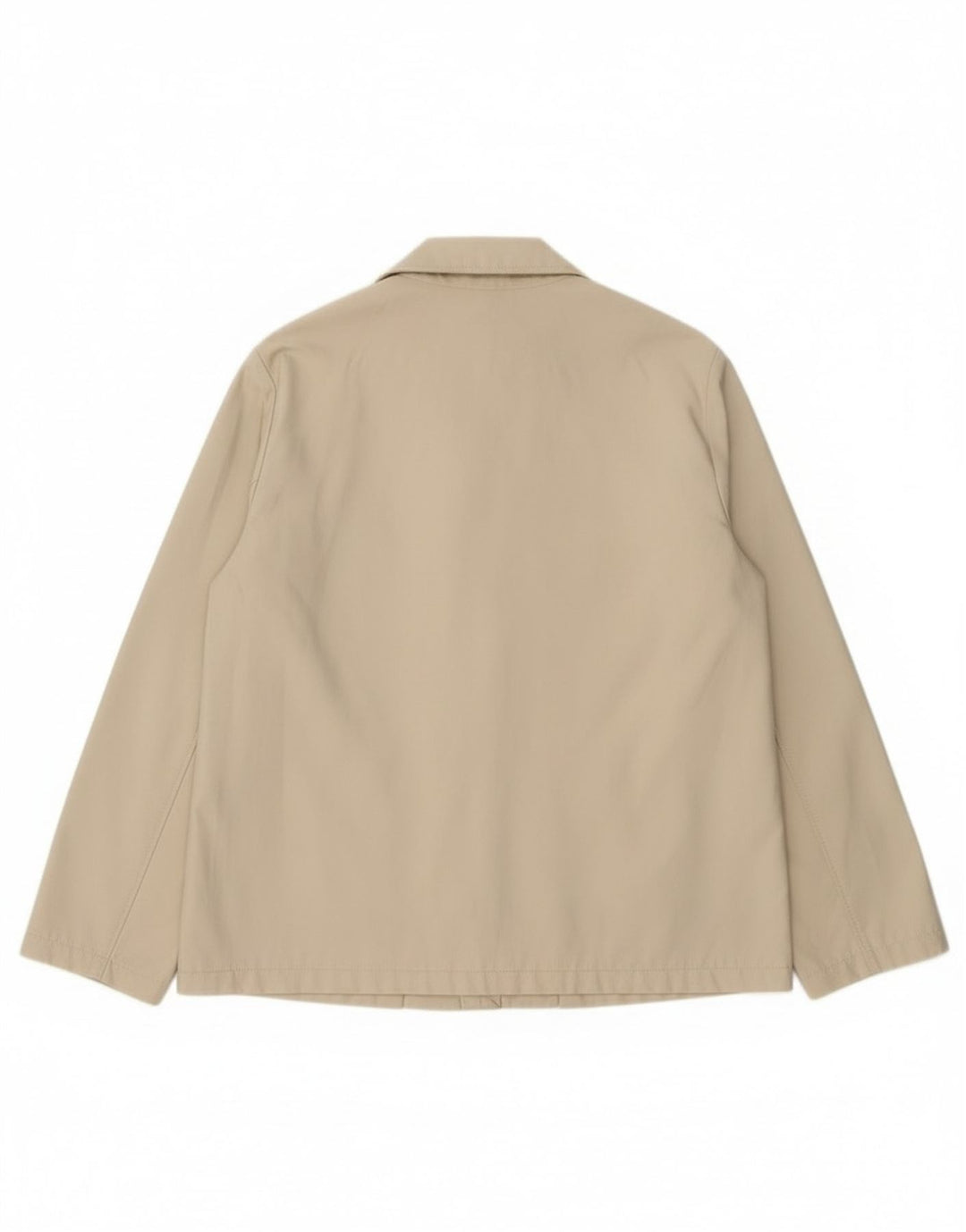 Trussardi Jeans Dame Bomber Jacket IT 46 Stor Beige Bomuld