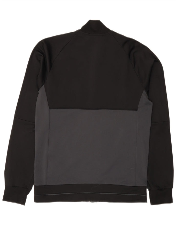 Adidas Grafisk træningsdragt jakke til mænd Small Black Colourblock Polyester