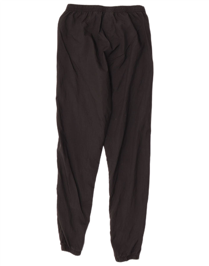 Reebok Dame træningsdragt Bukser Joggers UK 8 Small Black Nylon