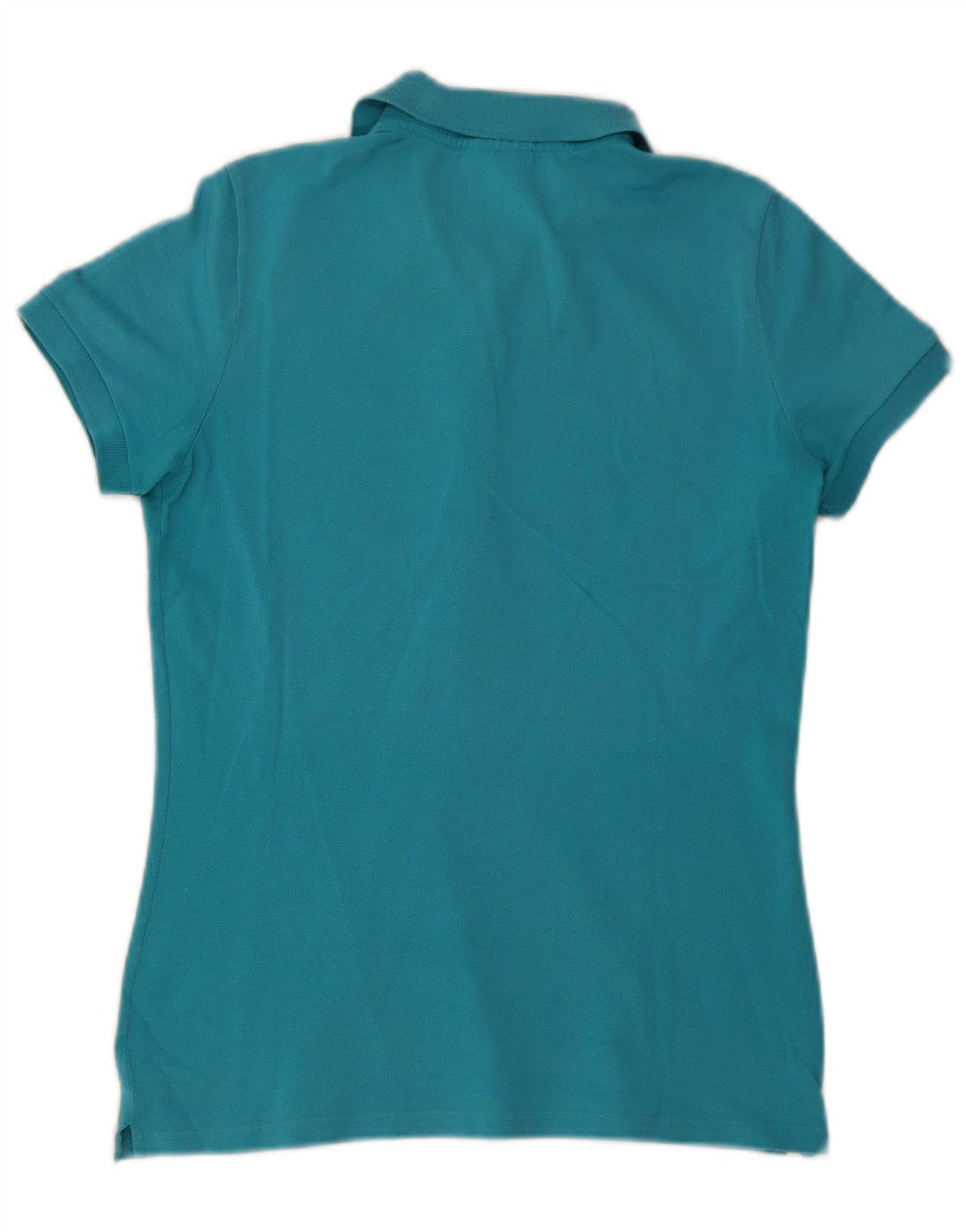 Lacoste Dame Polo Shirt Størrelse 44 Stor Blå Bomuld
