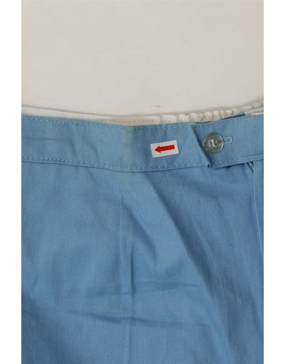 VINTAGE Mens Chino Shorts W34 Large  Blue Vintage Vintage and Second-Hand Vintage from Messina Hembry 