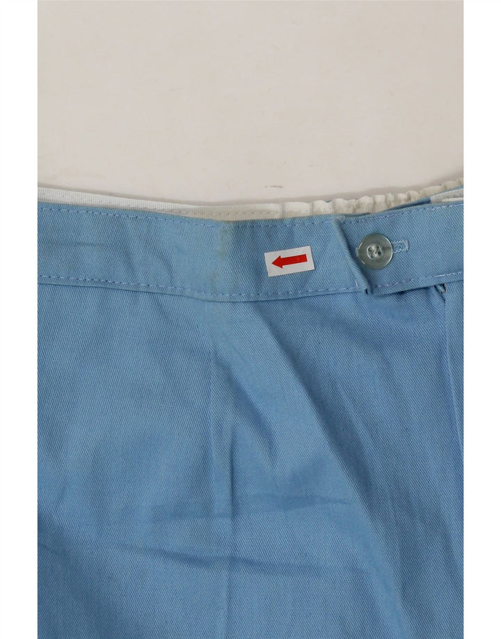 VINTAGE Mens Chino Shorts W34 Large  Blue Vintage Vintage and Second-Hand Vintage from Messina Hembry 