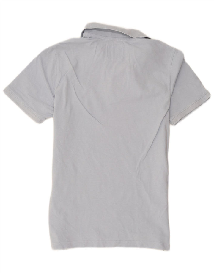 Besætningstøj Herre poloshirt Medium blå bomuld