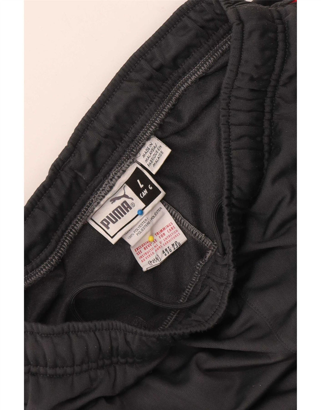 Puma Herre Regular Tracksuit Bukser Large Grå Colourblock Sports