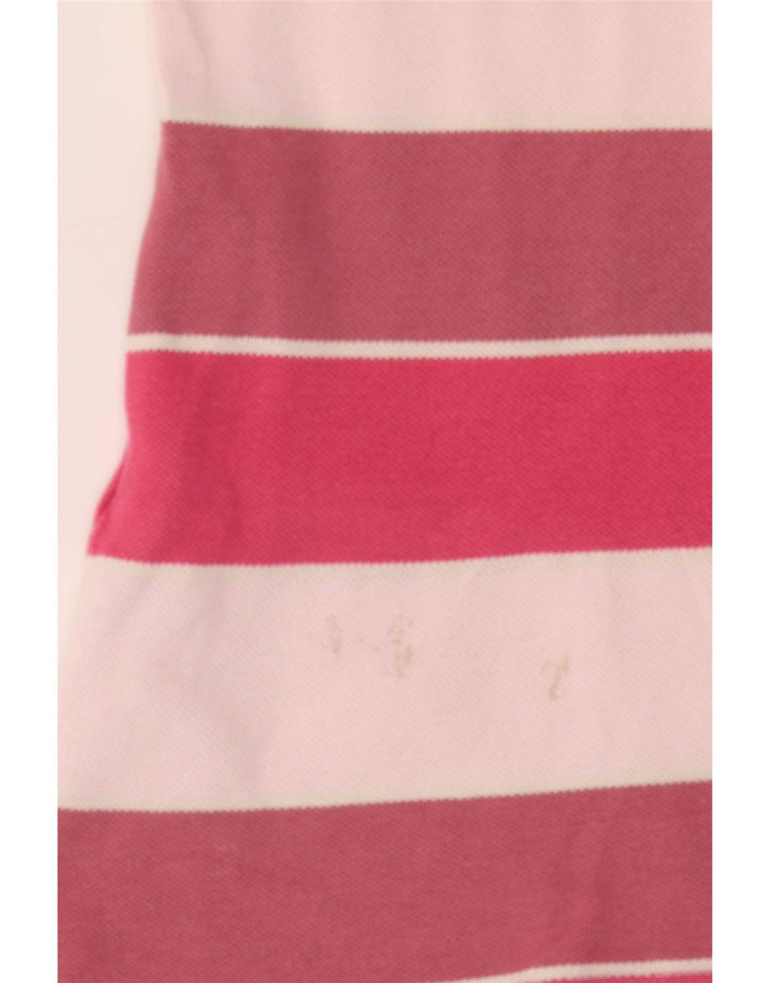 Lacoste Dame Polo Shirt Størrelse 46 XL Flerfarvet Stribet Bomuld