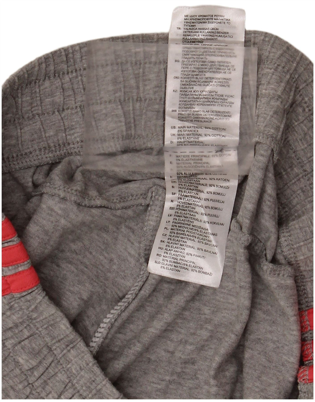 Adidas træningsdragt til kvinder Joggers UK 12/14 mellemgrå bomuld