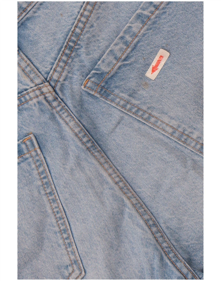ZARA denimshorts til kvinder EU 36 XS W26 Blå