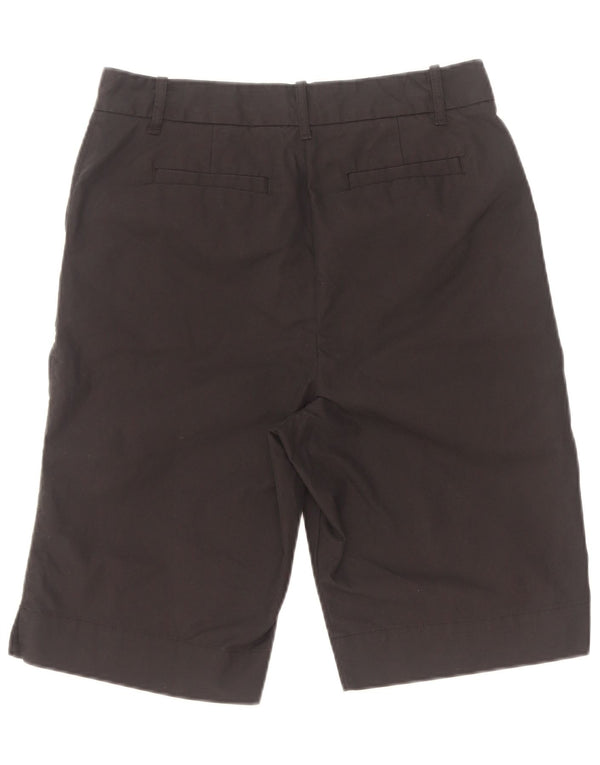 Marks & Spencer Chino Shorts til kvinder UK 10 Small W28 Black Bomuld