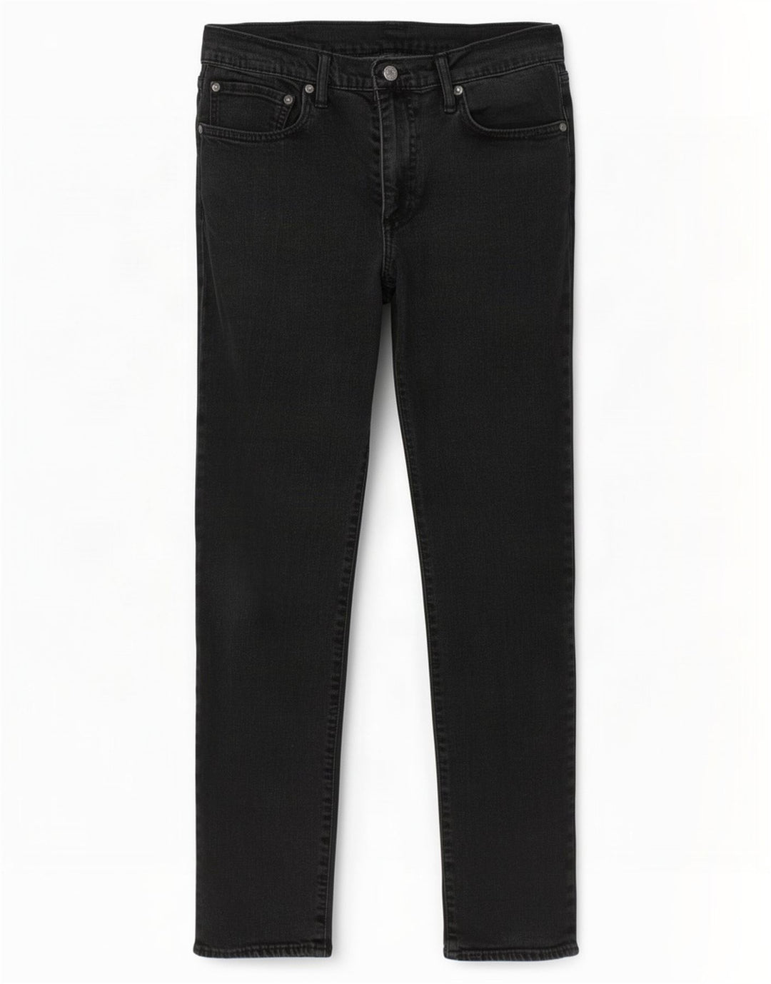 Levi's Herre 511 Slim Jeans W36 L32 Sort Bomuld