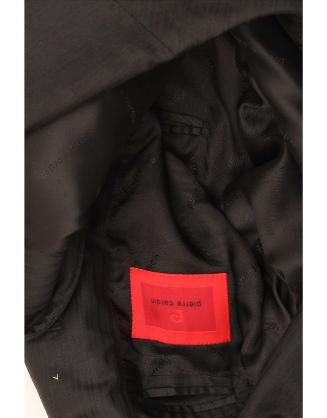 Pierre Cardin Herre 2-knaps blazerjakke UK 38 Medium Sort Klassisk
