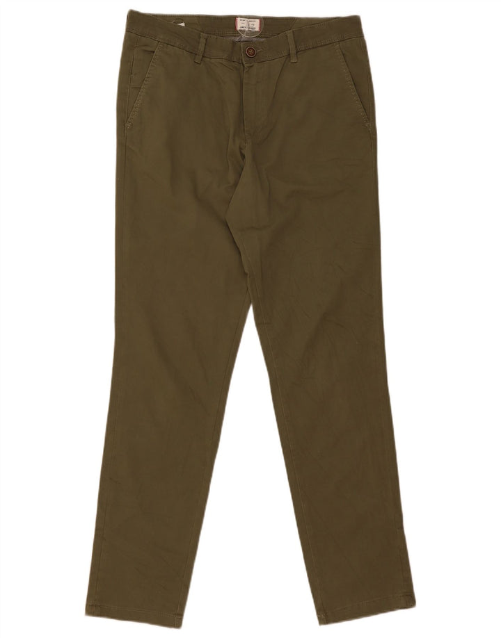 JACK & JONES Slim Chino-bukser til mænd W32 L32 Khaki