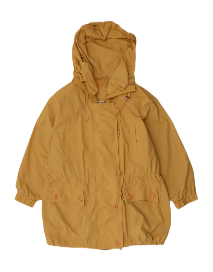 BOECKER Womens Venido Oversized Hooded Utility Jacket EU 40 Medium Yellow Vintage Boecker and Second-Hand Boecker from Messina Hembry 
