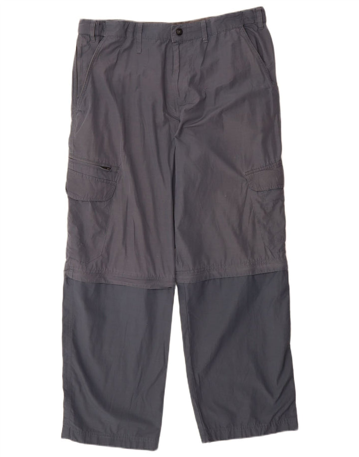 Marks & Spencer Herre Blue Harbor Cargo Bukser W34 L29 Navy Colourblock