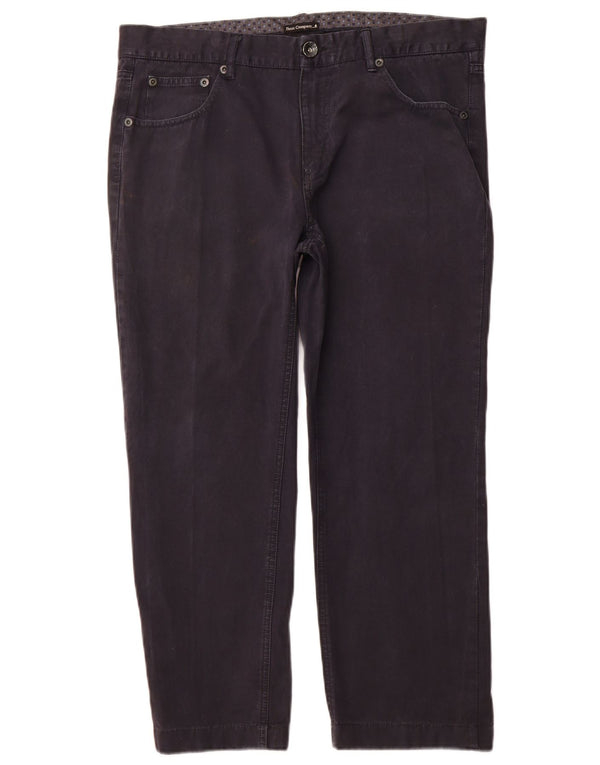 BEDSTE FIRMA Straight Casual bukser til mænd EU 54 2XL W38 L26 Marineblå