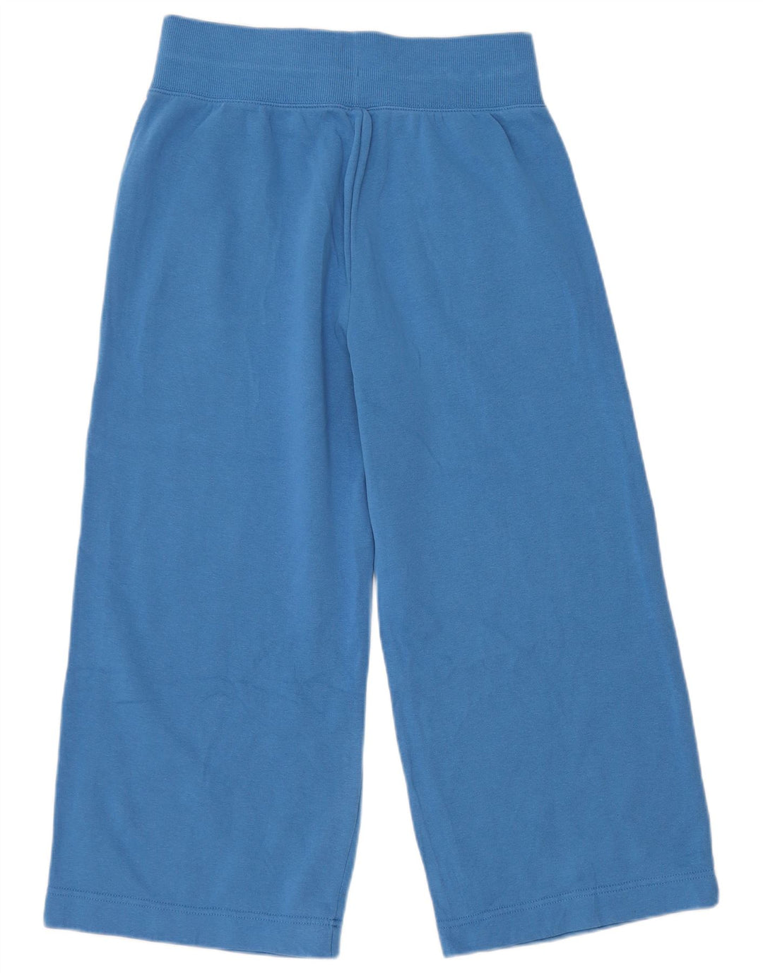 Nike Womens Crop Wide Leg træningsdragt Bukser UK 14 Medium Blue