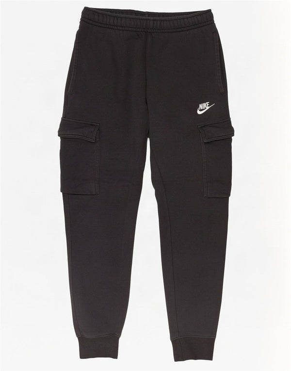 Nike Herre Cargo Træningsdragt Bukser Jogger XS Sort Bomuld