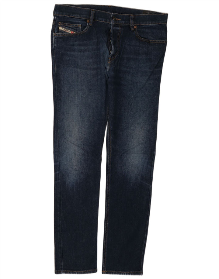 DIESEL Herre D-Luster Slim Jeans W33 L30 Blå Bomuld