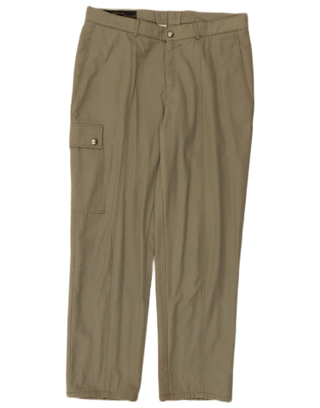 VINTAGE Straight Cargo bukser til mænd W32 L29 Khaki