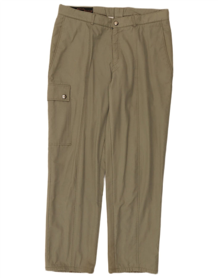 VINTAGE Straight Cargo bukser til mænd W32 L29 Khaki