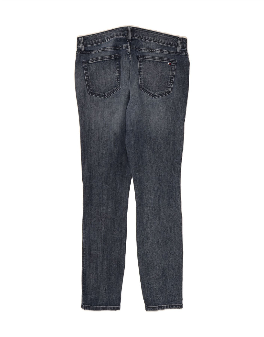 TOMMY HILFIGER Womens Distressed Skinny Jeans US 8 Medium W30 L30 Blue Vintage Tommy Hilfiger and Second-Hand Tommy Hilfiger from Messina Hembry 