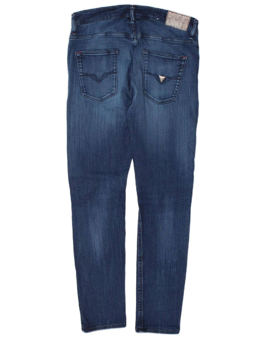 Guess Slim Jeans til mænd W32 L30 Blå Lyocell