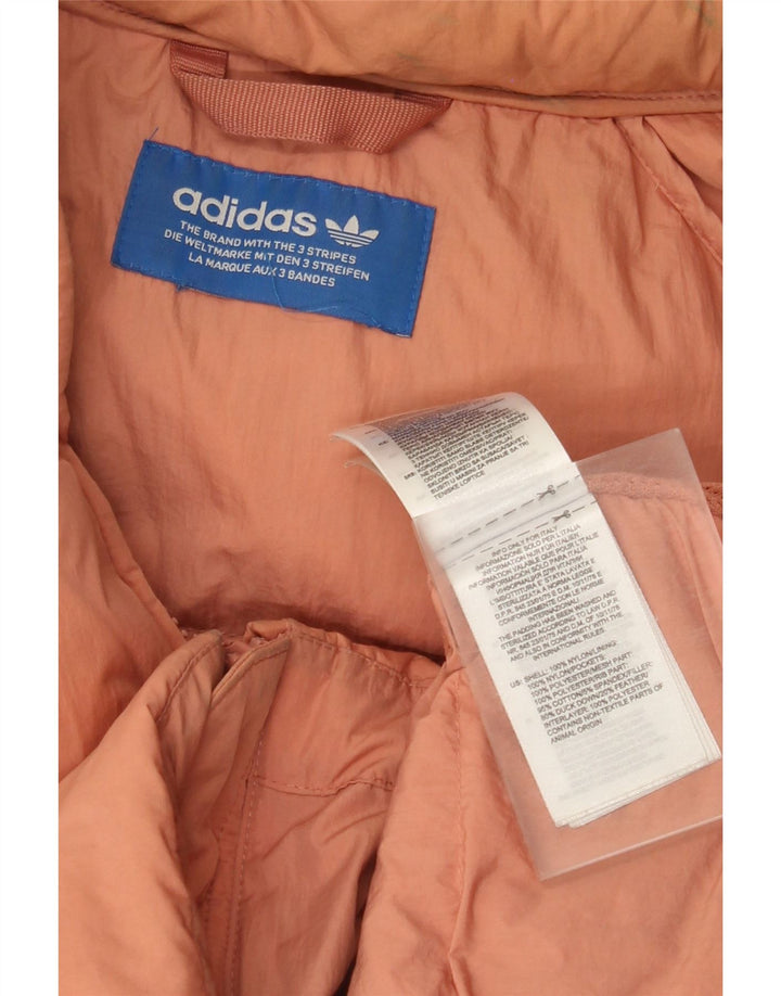 Adidas Polstret Herrejakke UK 40 Stor Orange Nylon