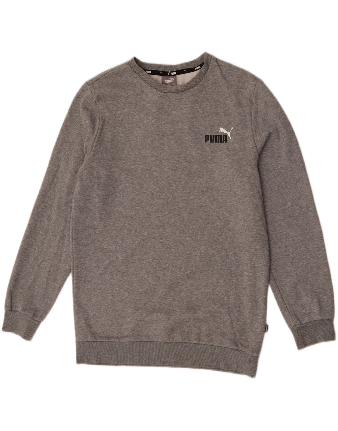 Puma Sweatshirt til mænd, lille grå flækket