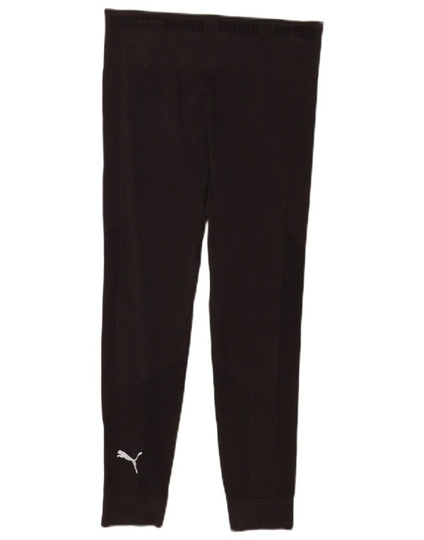 Puma Grafiske Leggings til kvinder UK 8 Lille Sort