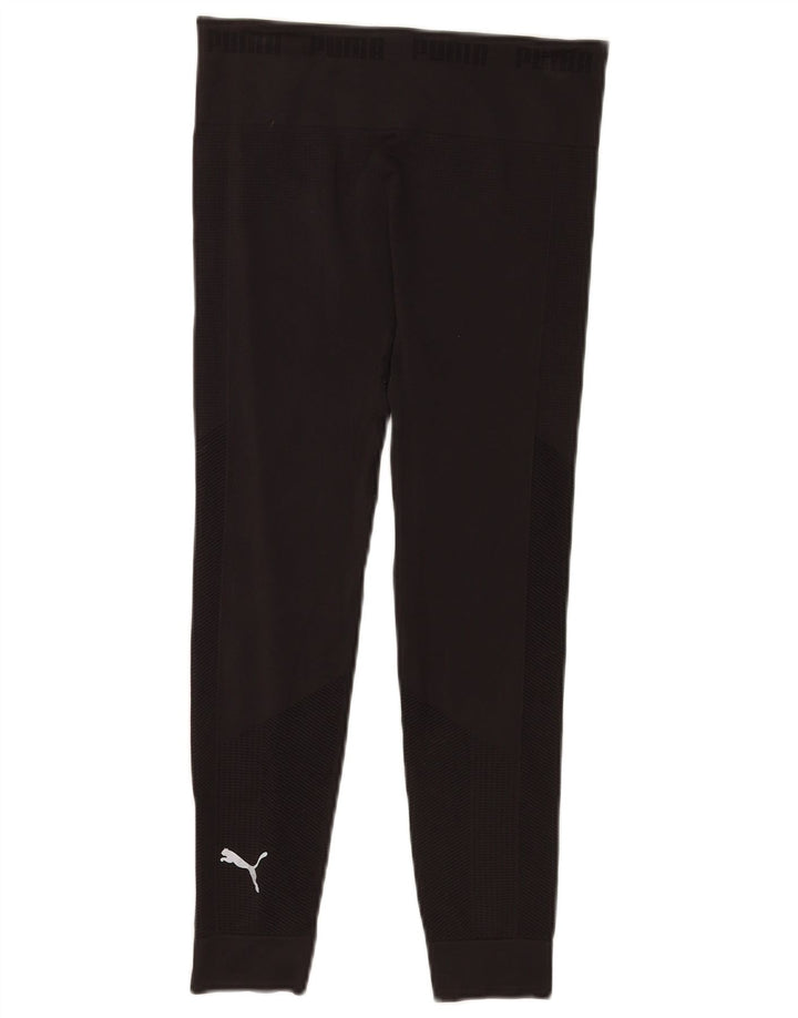 Puma Grafiske Leggings til kvinder UK 8 Lille Sort