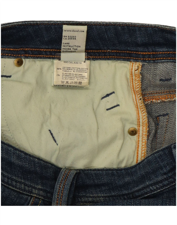 Diesel Straight Jeans til mænd W30 L33 Blå Bomuld
