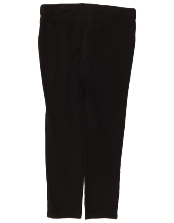 Hobbs Dame Skinny Chino Bukser UK 16 Large W33 L28 Sort Bomuld
