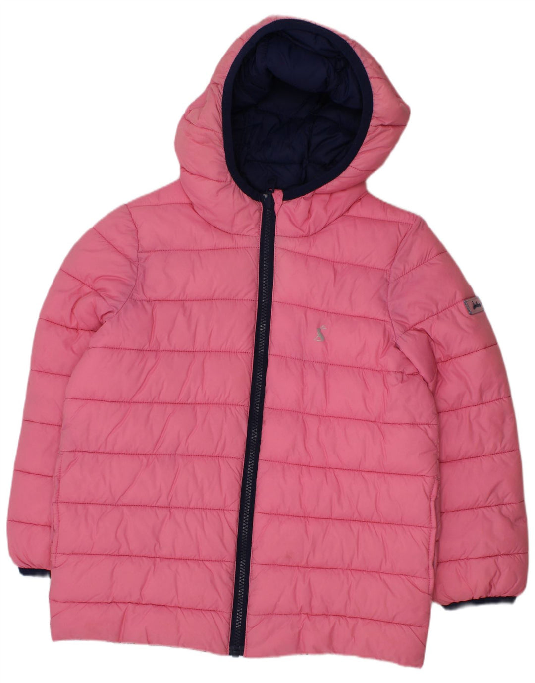 JOULES Piger hættejakke 6-7 år Pink Polyamid