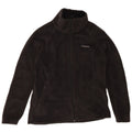 COLUMBIA Womens Omni-Heat Fleece Jacket UK 14 Medium Black Polyester
