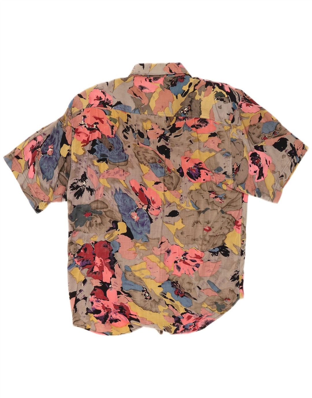 Orso Poeta kvinders abstrakt mønster skjorte UK 14 Medium Multicolored