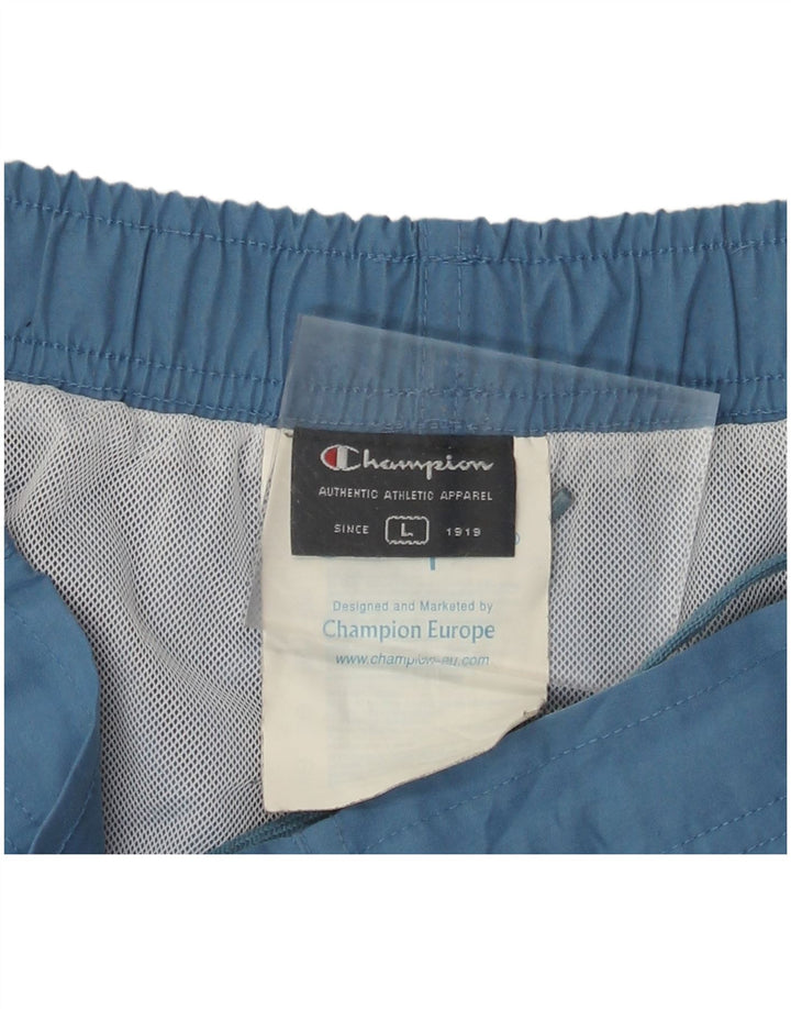 Champion Badeshorts til mænd store blå polyester