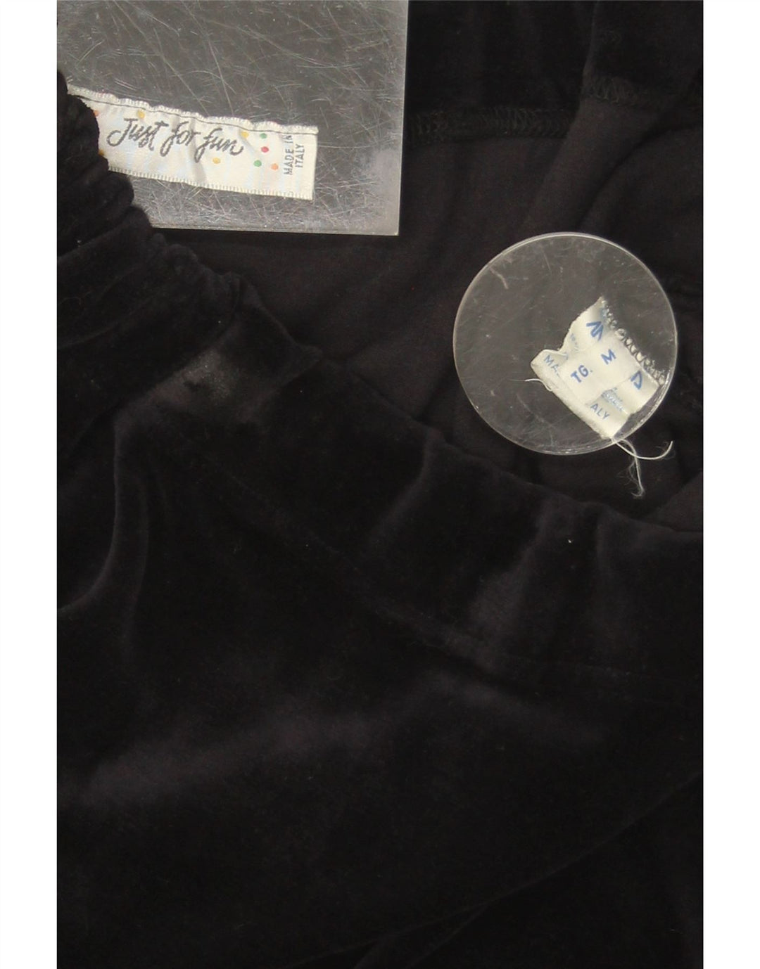 VINTAGE Womens Pencil Skirt Medium W28 Black Cotton Vintage Vintage and Second-Hand Vintage from Messina Hembry 