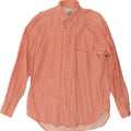 REPLAY Mens Shirt Medium Orange Gingham Cotton Vintage Replay and Second-Hand Replay from Messina Hembry 