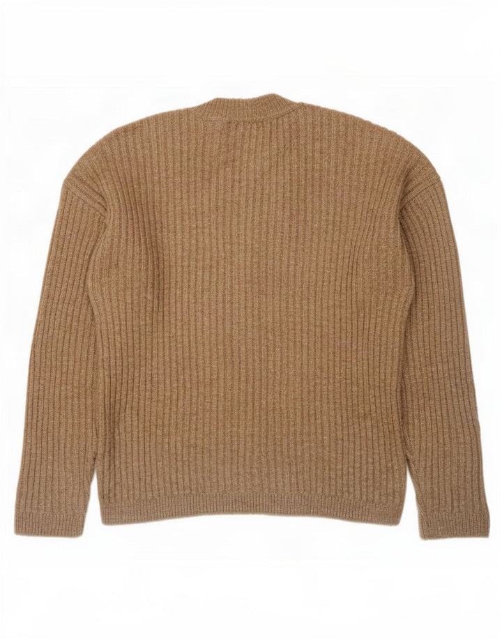 Marks & Spencer Dame sweater med rund hals DK 12 Medium Beige
