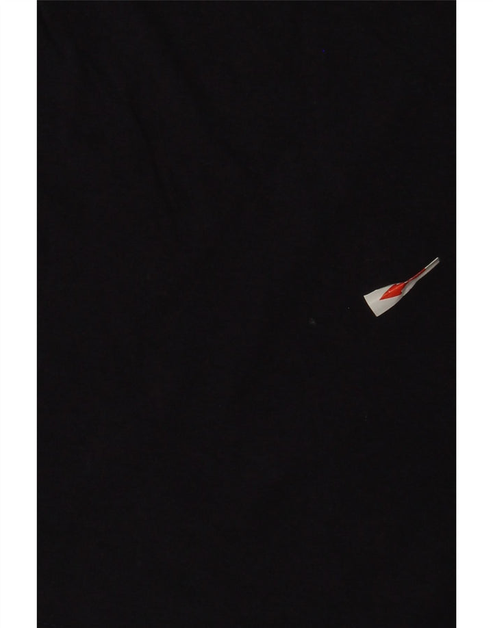 Puma herre T-shirt top mellem marineblå bomuld