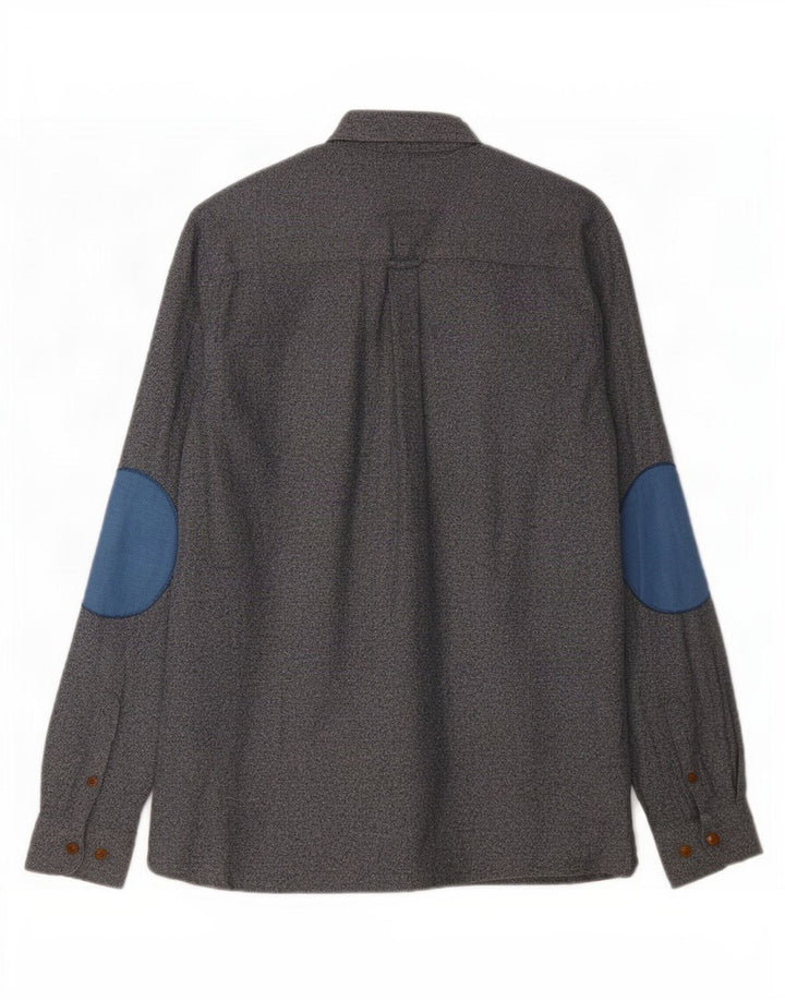 Carhartt Herre Workwear Regular Fit skjorte Medium Navyblå Flecked Bomuld