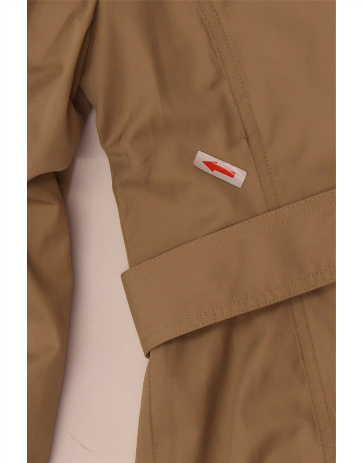 Michael Kors Dame Trench Coat UK 10 Lille Beige Bomuld