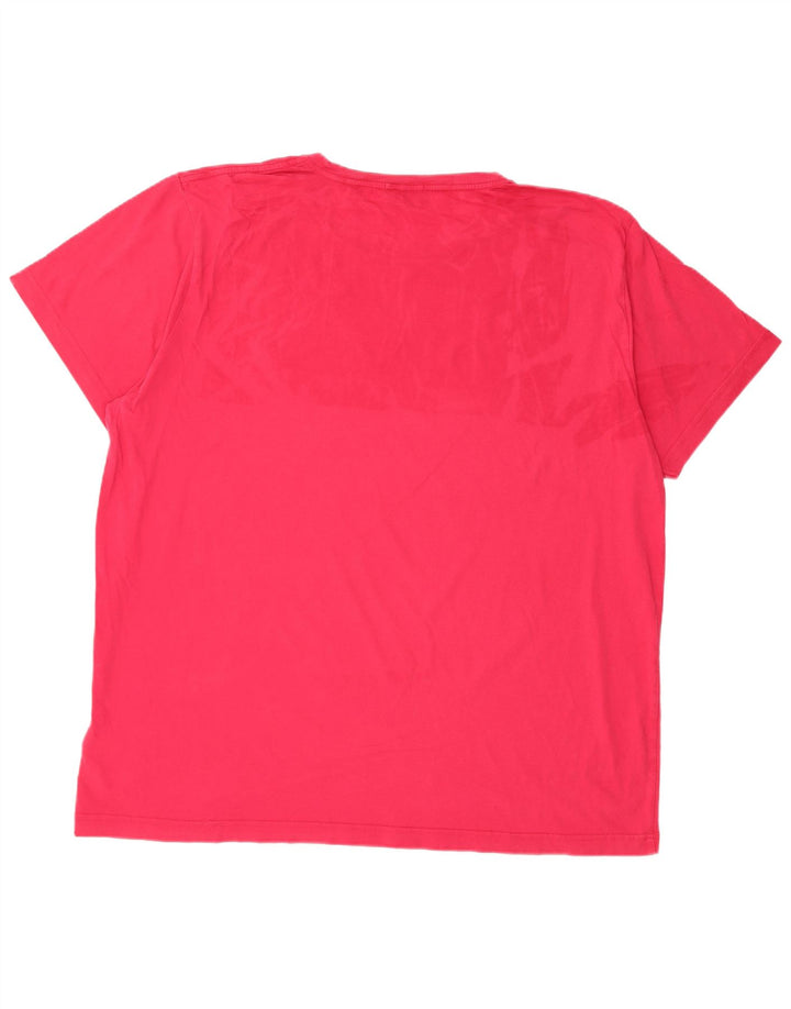 Gant Regular T-Shirt Top 3XL Pink Bomuld