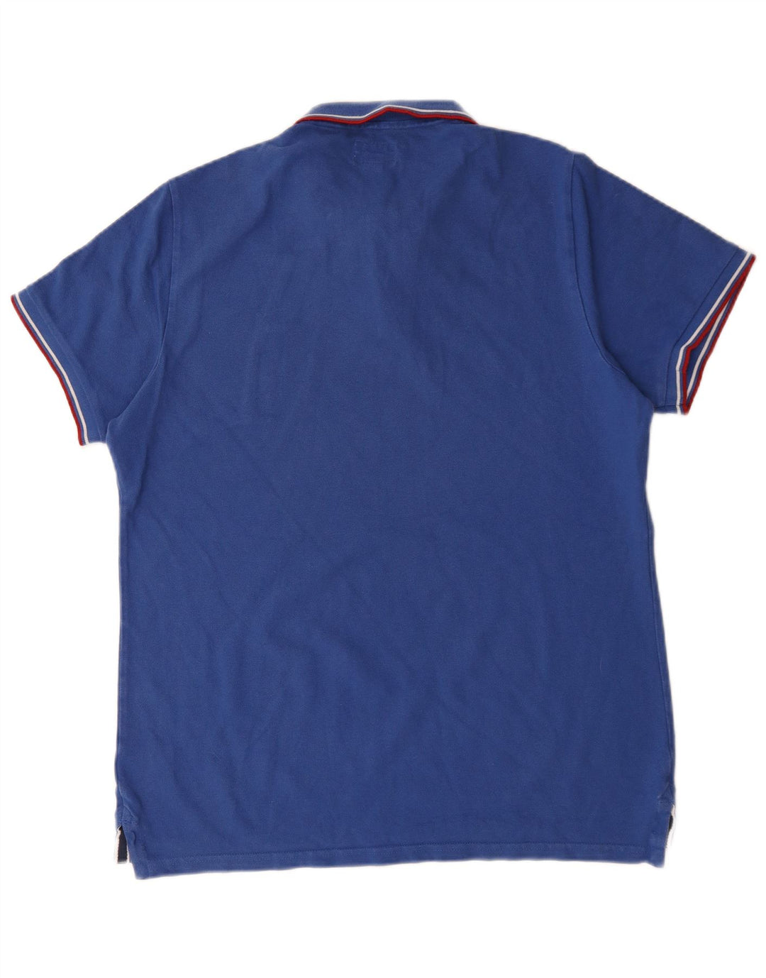 Superdry herre poloshirt 2XL blå bomuld