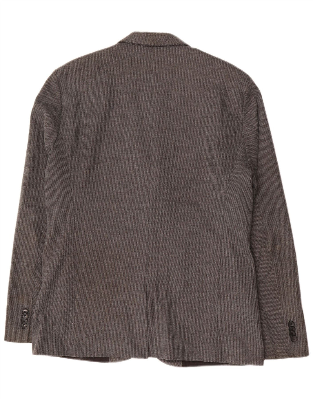 Zara Herre 2-knaps blazerjakke UK 42 XL Grå Polyester