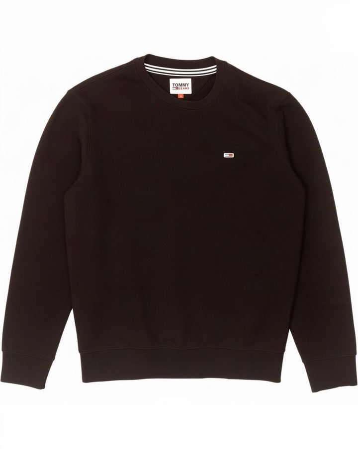 Tommy Hilfiger Herre Sweatshirt Jumper Lille Sort