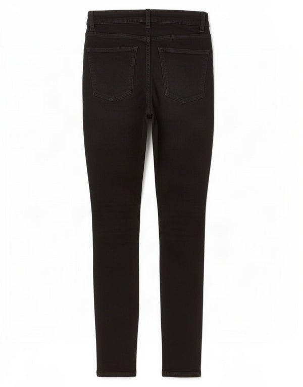 Zara Womens High Waist Skinny Jeans EU 38 Small W28 L28 Black