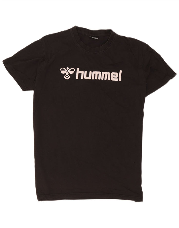Hummel Herre Grafisk T-Shirt Top Stor Sort